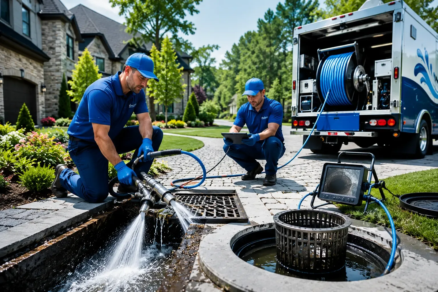 Local outdoor drain cleaning professionals in New Holland, PA