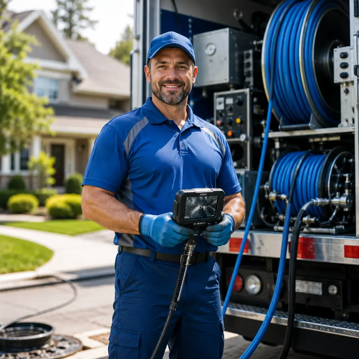 Local outdoor drain cleaning specialists in New Holland, PA